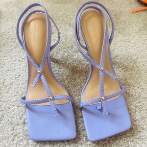 Tony Bianco Lilly Lilac Nappa heels